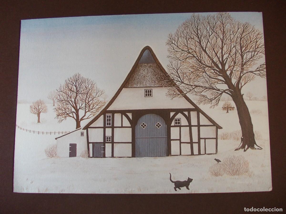 Postkarten: Grusskarten Verlang Deutsch ALLG-N- 66 Casa de Alemania Monika Piotrowski Casa rural junto al paramo