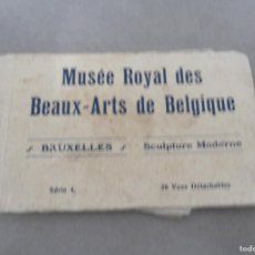 Postales: VISTAS DE ESCULTURAS DEL REAL MUSEO DE ARTE DE BRUSELAS...ANTIGUAS..