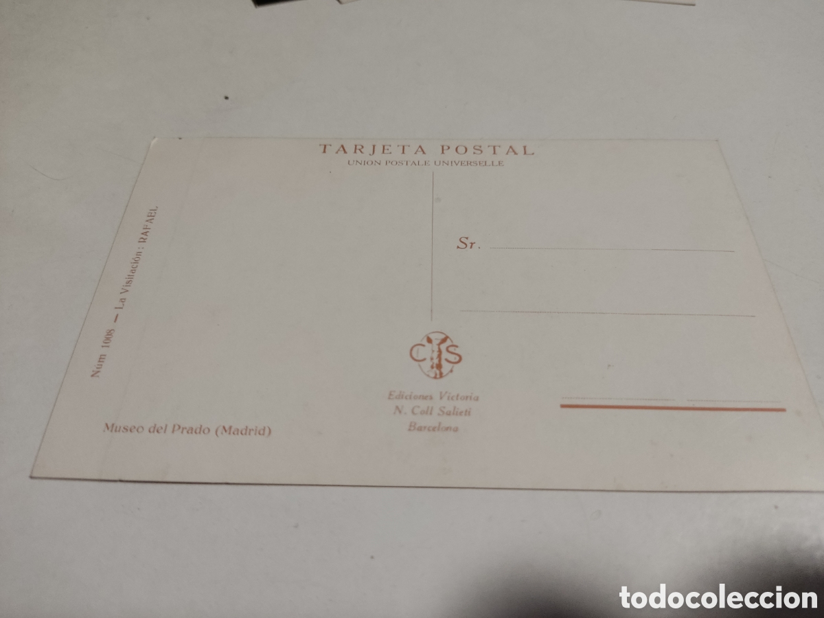 Postales: Postal arte la Visitaci&oacute;n, Rafael - Foto 2
