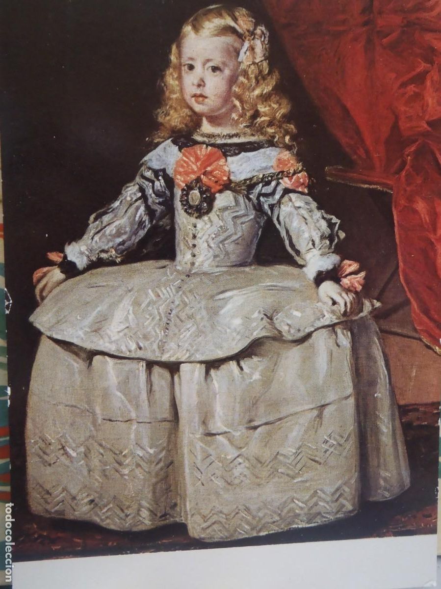 Postales: VELAZQUEZ -INFANTA MARGARETA
