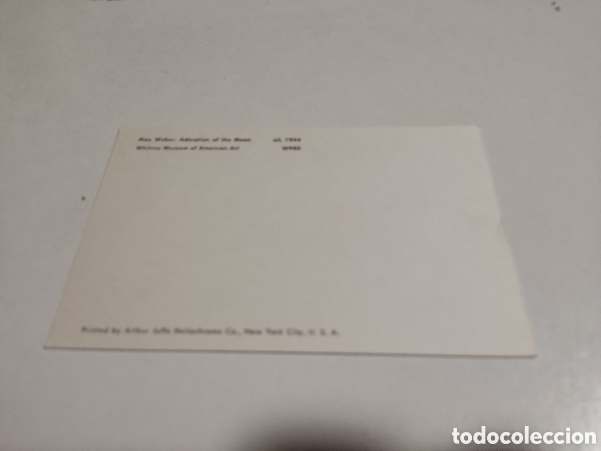 Postales: Postal Max Weber,arte - Foto 2
