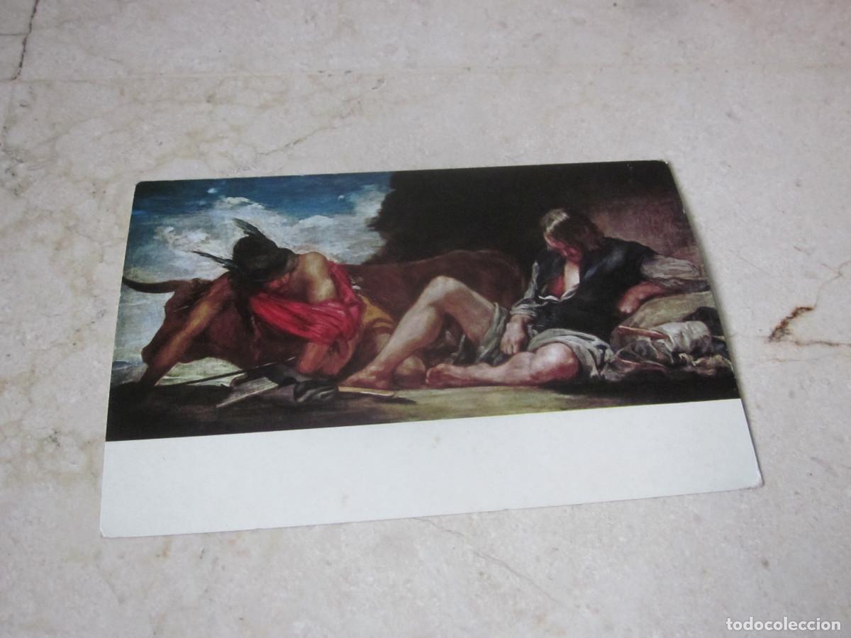 Postales: POTAL MERCURIO Y ARGOS DE VELAZQUEZ - MUSEO DEL PRADO - 1968