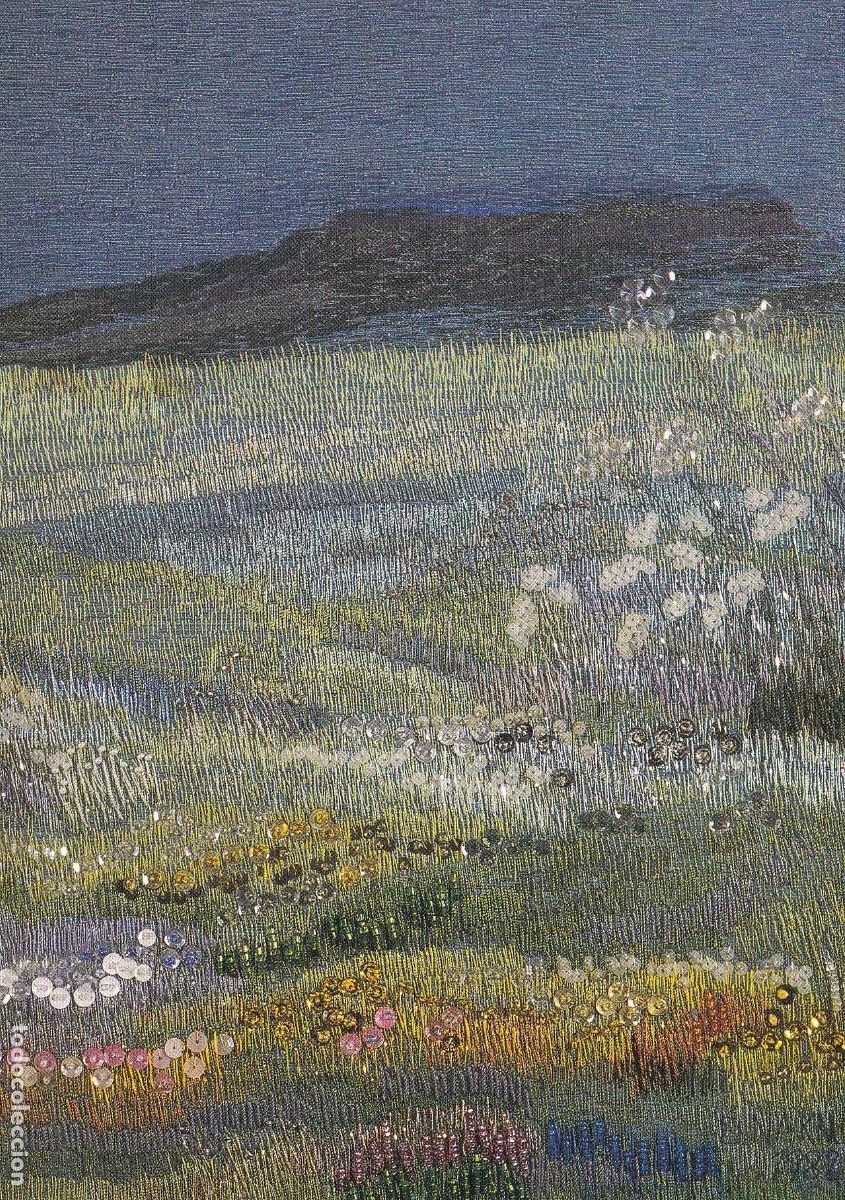Postais: TARJETA D&Iacute;PTICO UNICEF. N&ordm; 8033. ELNA KNUDSEN. PAISAJE DE PANTANOS