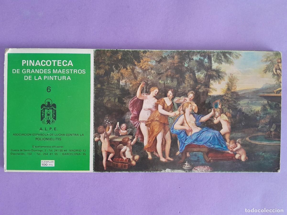 Postkarten: TALONARIO 10 POSTALES PINACOTECA GRANDES MAESTROS DE LA PINTURA