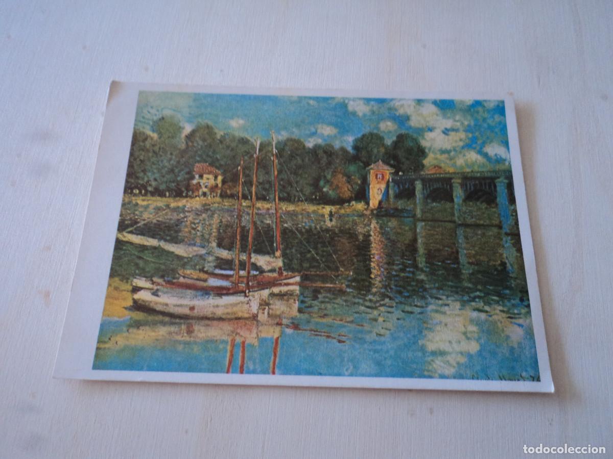 Postales: monet, il viadotto, ed. pro infirmis - Foto 1