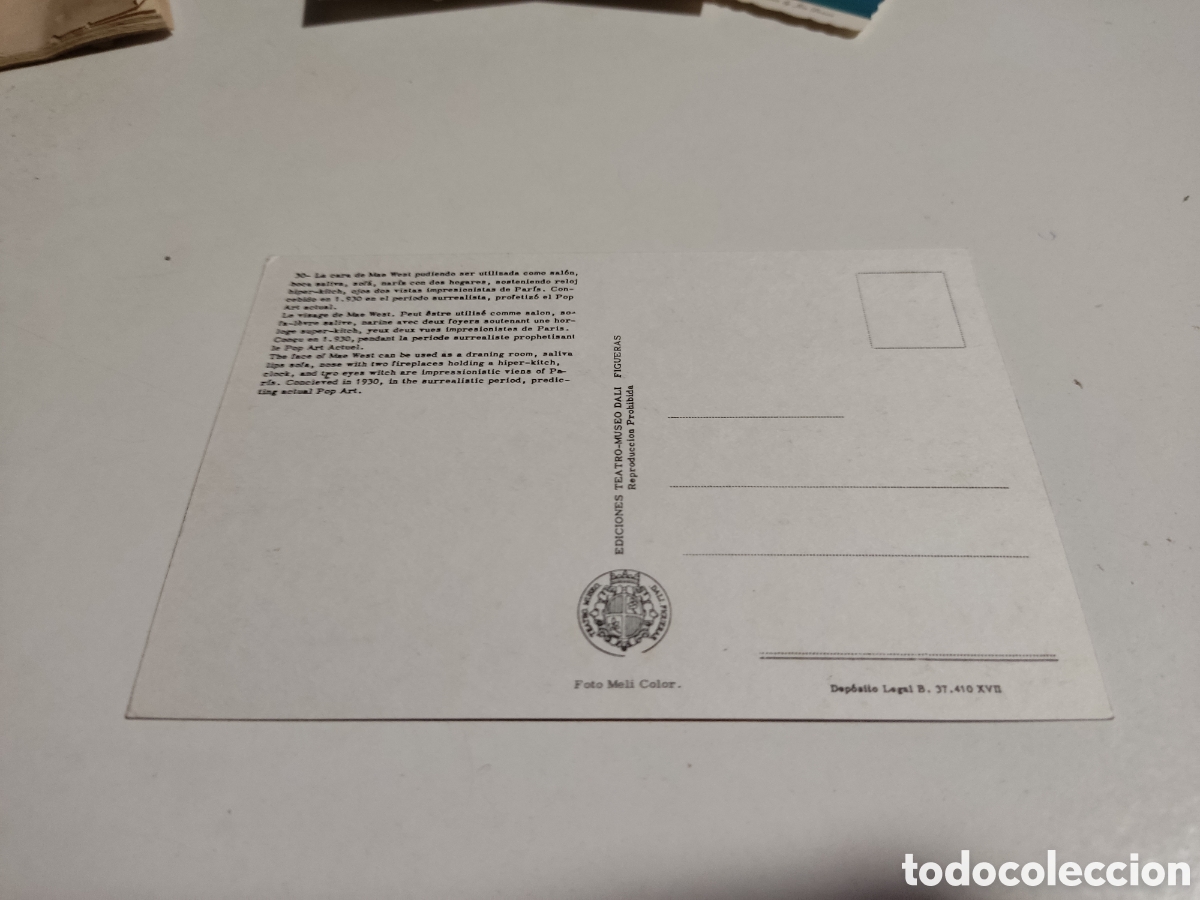 Postales: Postal cara de mae West - Foto 2