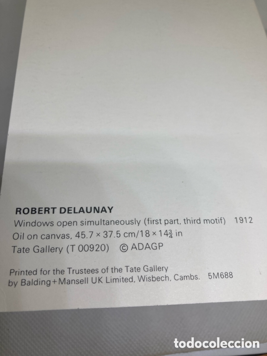 Postales: POSTAL DEL TATE GALLERY - Foto 3