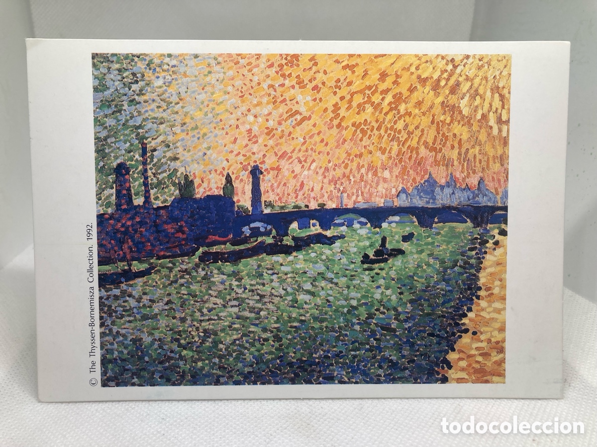 Postales: POSTAL MUSEO THYSSEN NUEVA 1992 - Foto 1