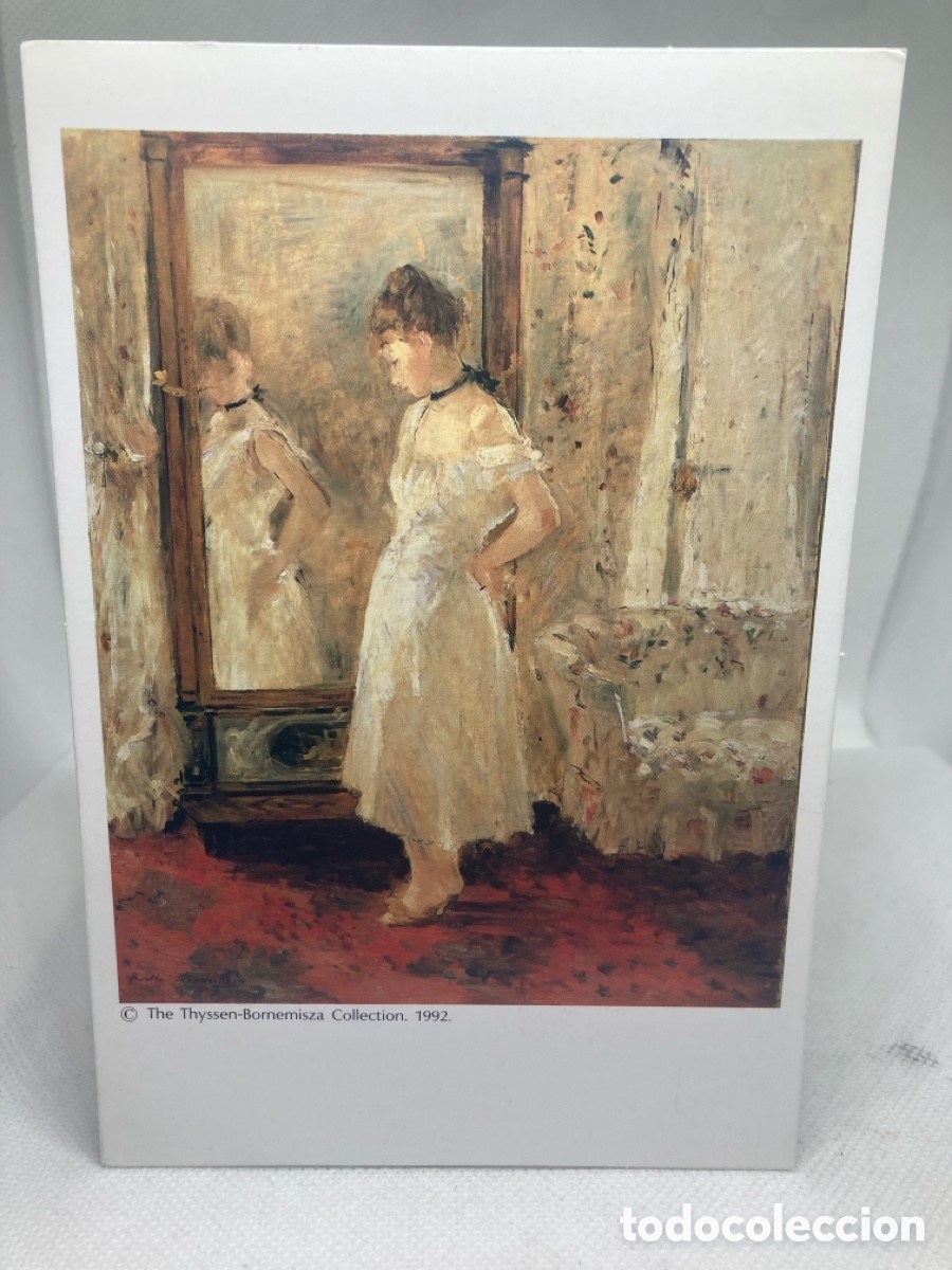 Postales: POSTAL MUSEO THYSSEN ARTE NUEVA 1992 - Foto 1