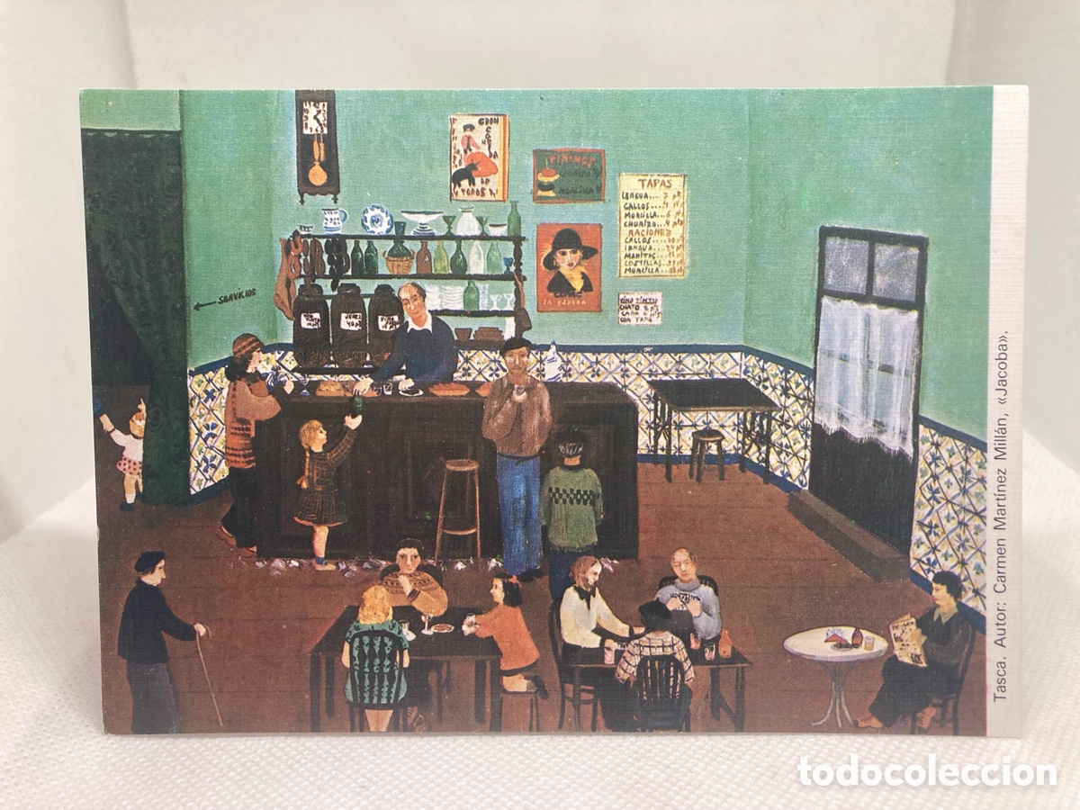 Postales: POSTAL &ldquo; Tasca &ldquo; ARTE NUEVA 1976 - Foto 1
