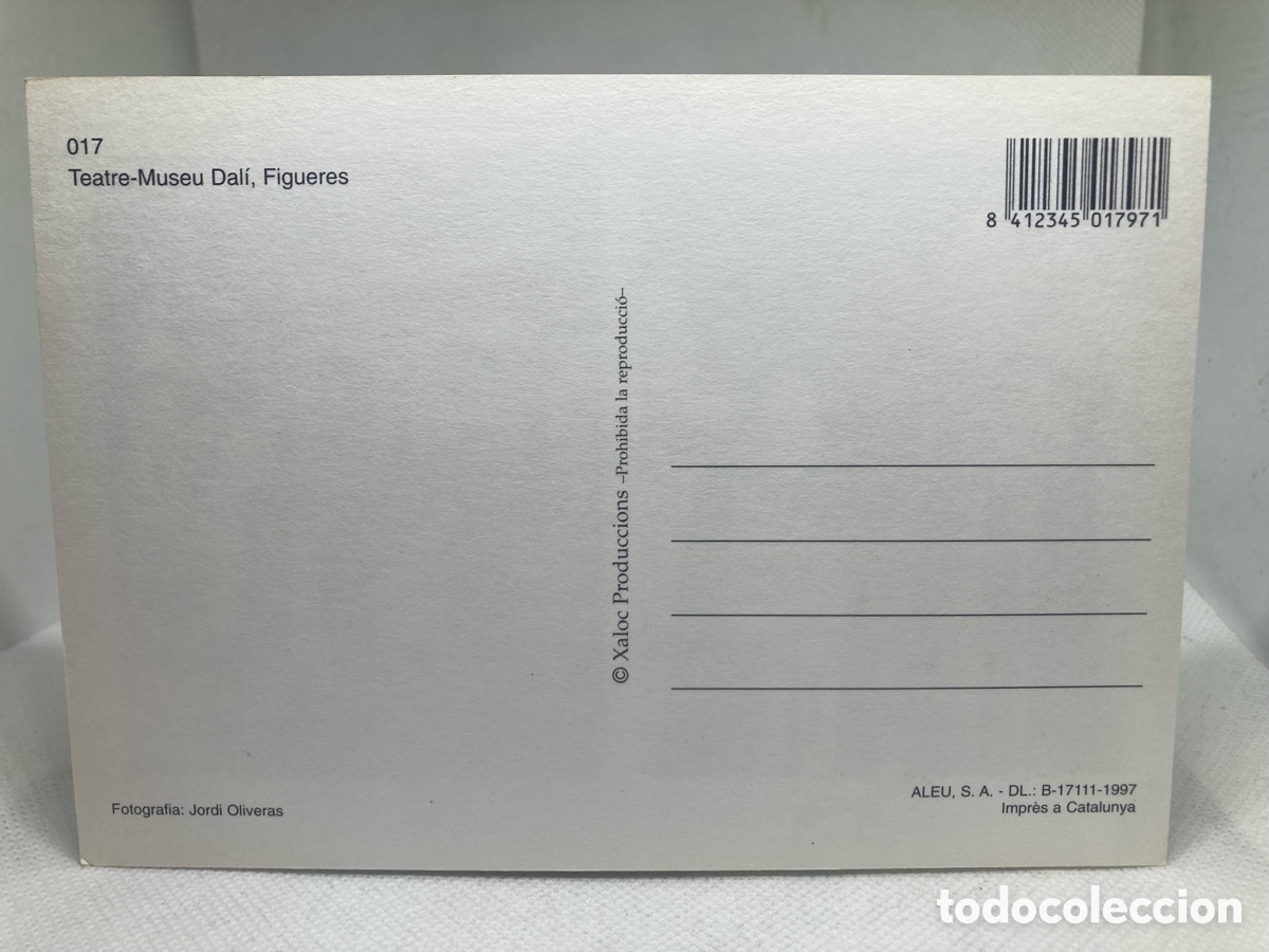 Postales: POSTAL 017 MUSEO DAL&Iacute; NUEVA 1997 - Foto 2