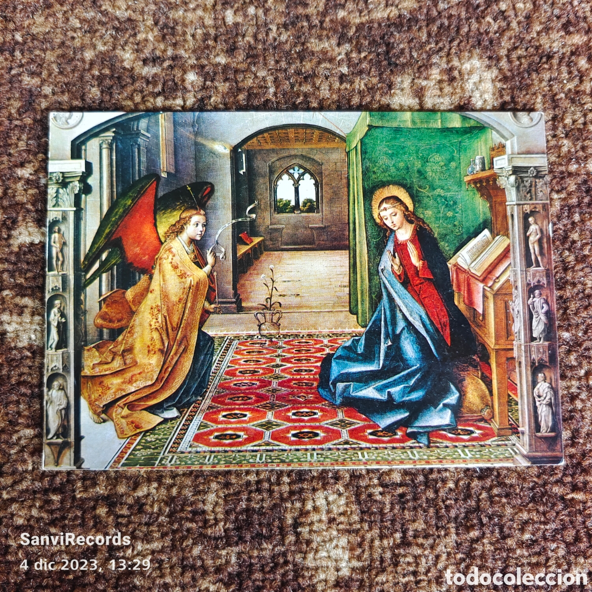 Cartes Postales: POSTAL: ANUNCIACI&Oacute;N DE BERRUGUETE