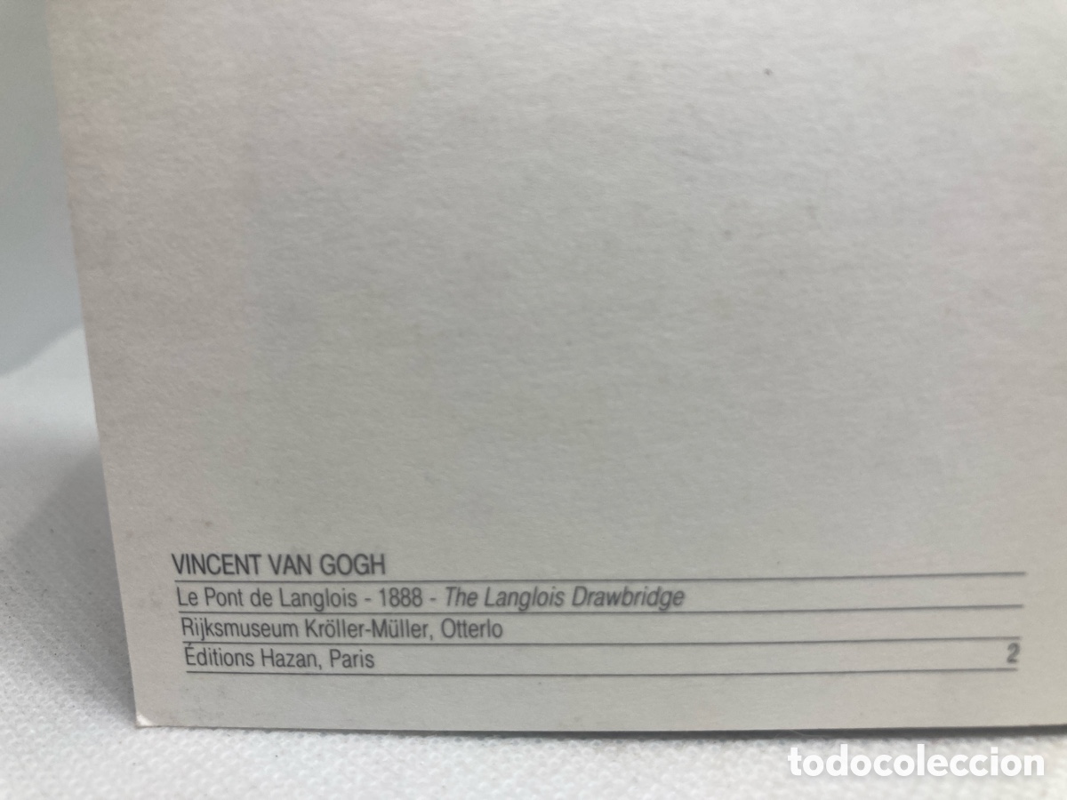Postales: POSTAL VINCENT VAN GOGH - Foto 3