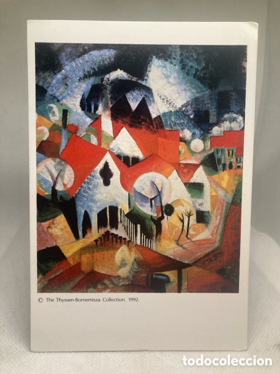 Postales: POSTAL MUSEO THYSSEN BORNEMISZA 1992 - Foto 1