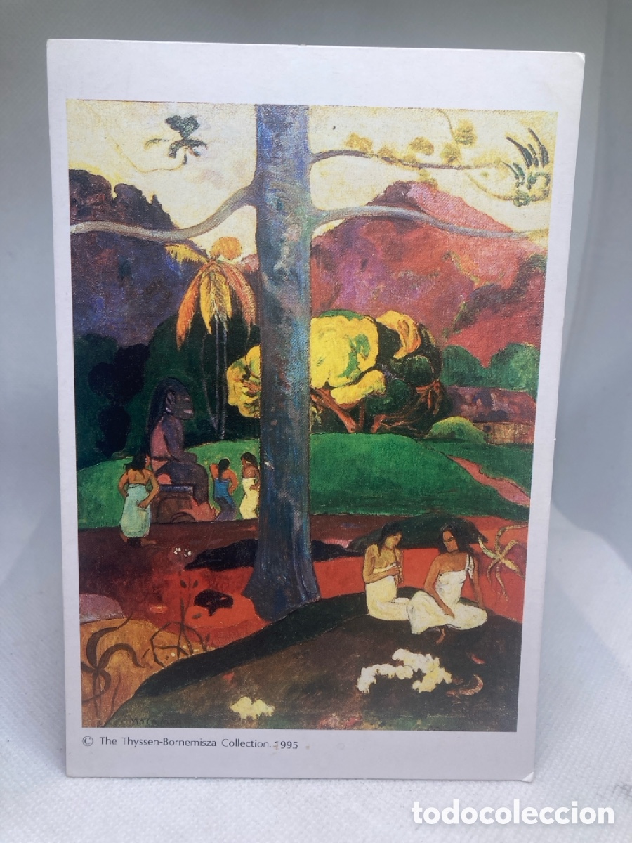 Postales: POSTAL MUSEO THYSSEN BORNEMISZA 1995 - Foto 1