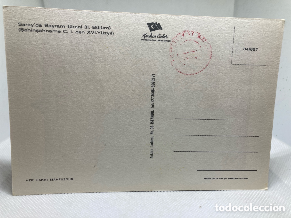 Postales: Postal TURQUIA - Foto 2