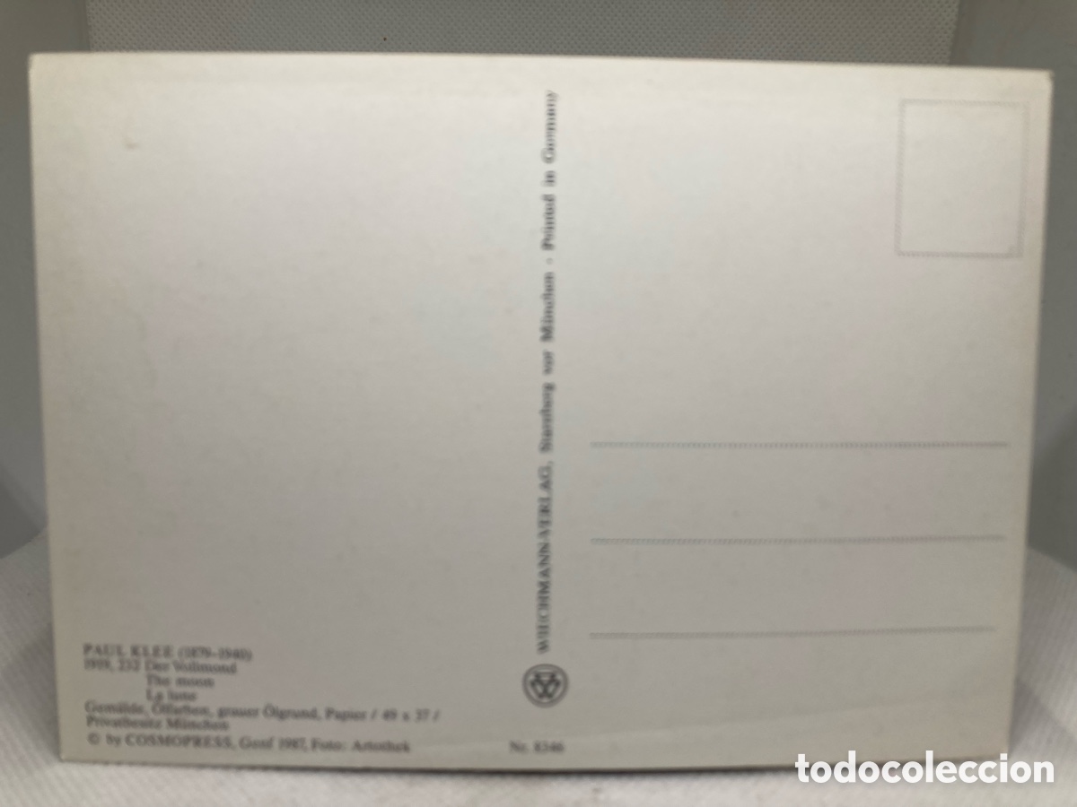 Postales: POSTAL PAUL KLEE 1987 - Foto 2