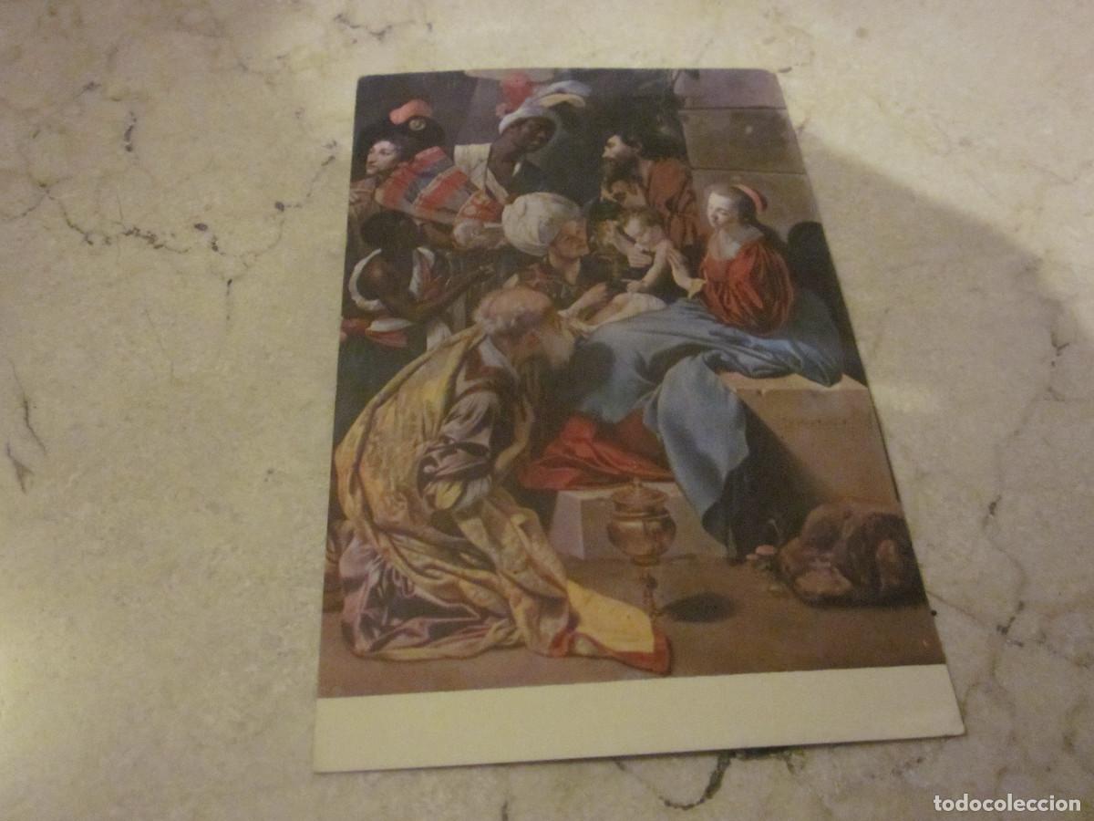 Postales: POSTAL LA ADORACION DE LOS MAGOS - FRAY J. BAUTISTA MAI&Ntilde;O - MUSEO DEL PRADO