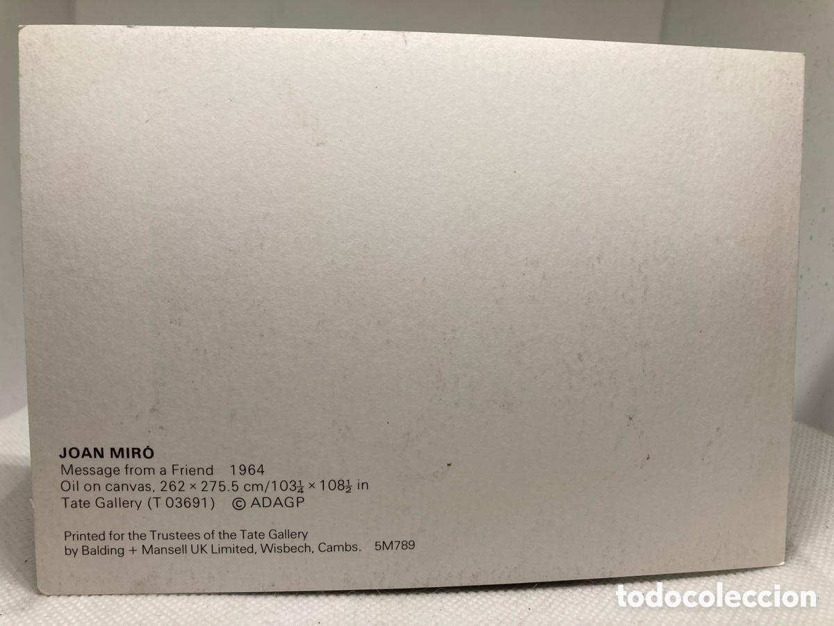 Postales: POSTAL JOAN MIRO - Foto 2