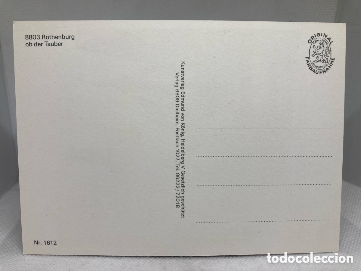 Postales: POSTAL RHOTHERBURG - Foto 2