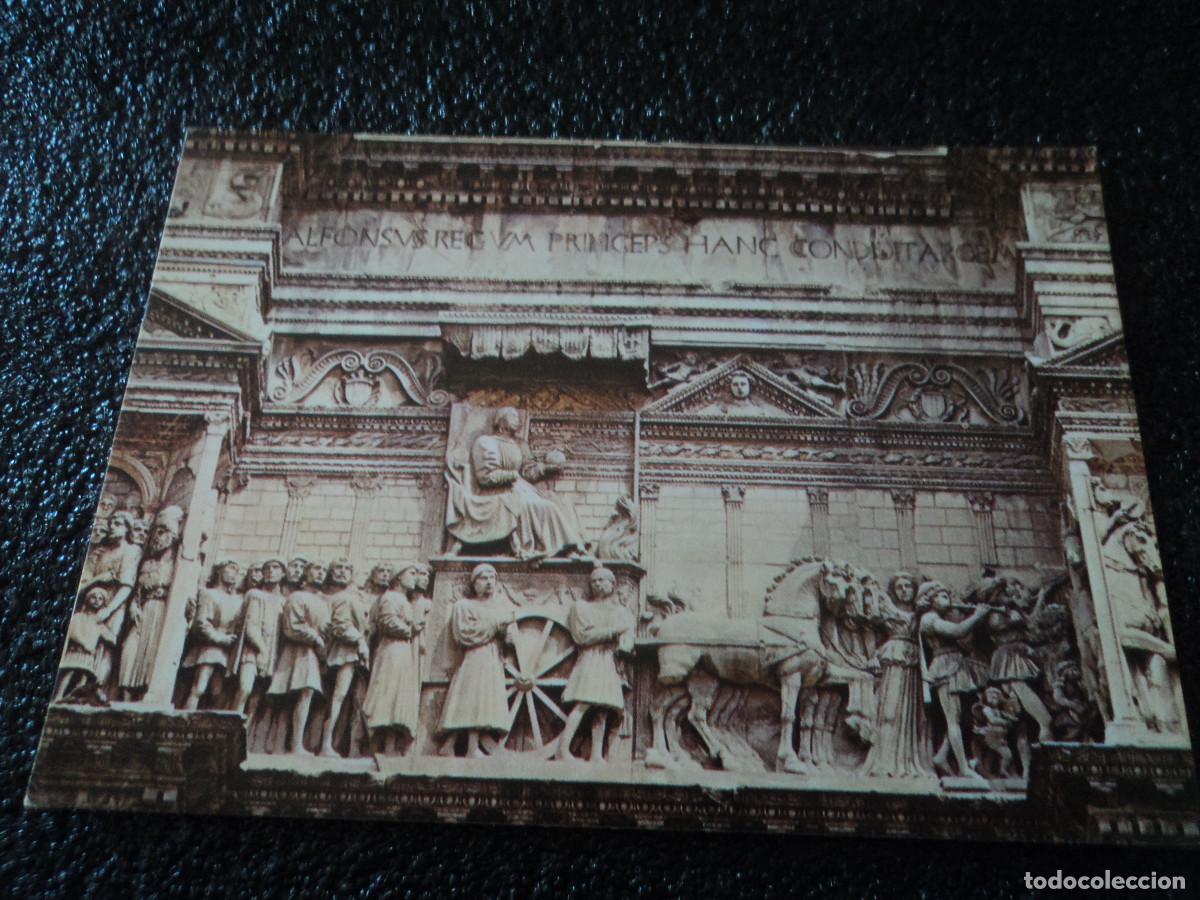 Postales: 84 arte renacimiento, detalle arco triunfode castellnuovo, napoles, coleccion perla