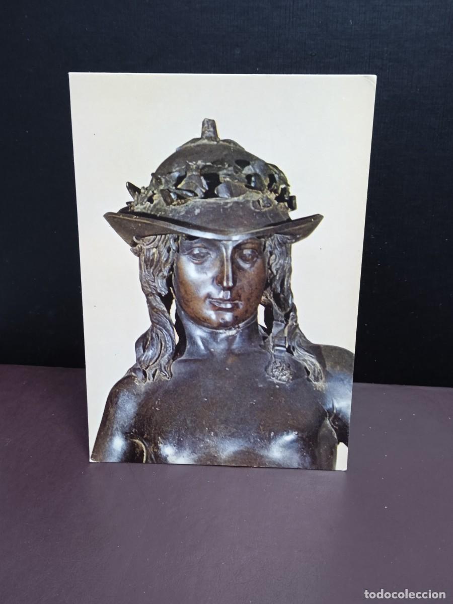Postales: P1101 Postal Arte Renacimiento 83 David vencedor de Goliat Donatello Col perla