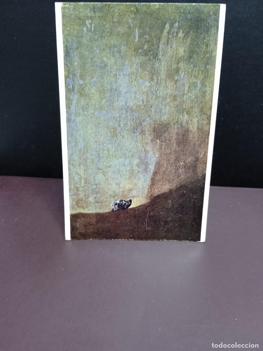 Postales: P1108 Postal 767 Perro enterrado en arena Goya Museo del Prado