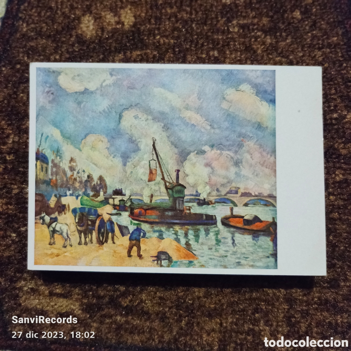 Cartes Postales: POSTAL: BRUCKMANNS BILDKARTE NR., DIE SEINE, HAMBURGER (ALEMANIA)