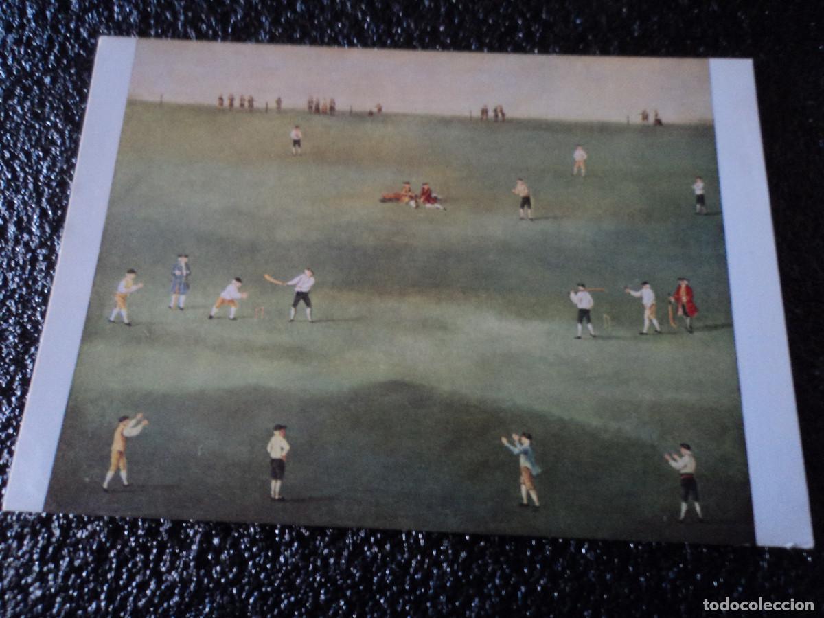Postcards: Tate Gallery 5853, BRITISH SCHOOL, THE CRICKET MATCH