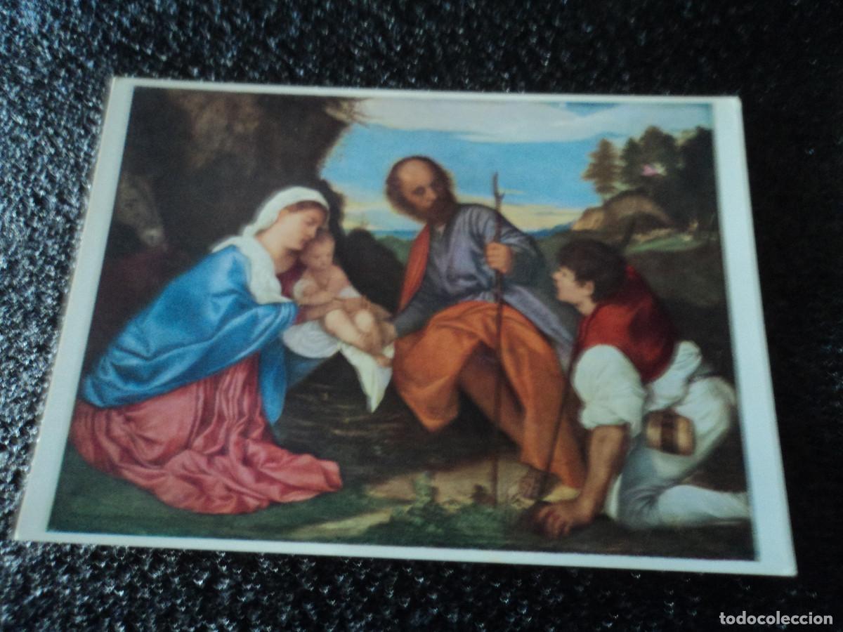 Postales: national gallery, 1116, titian, the holy family