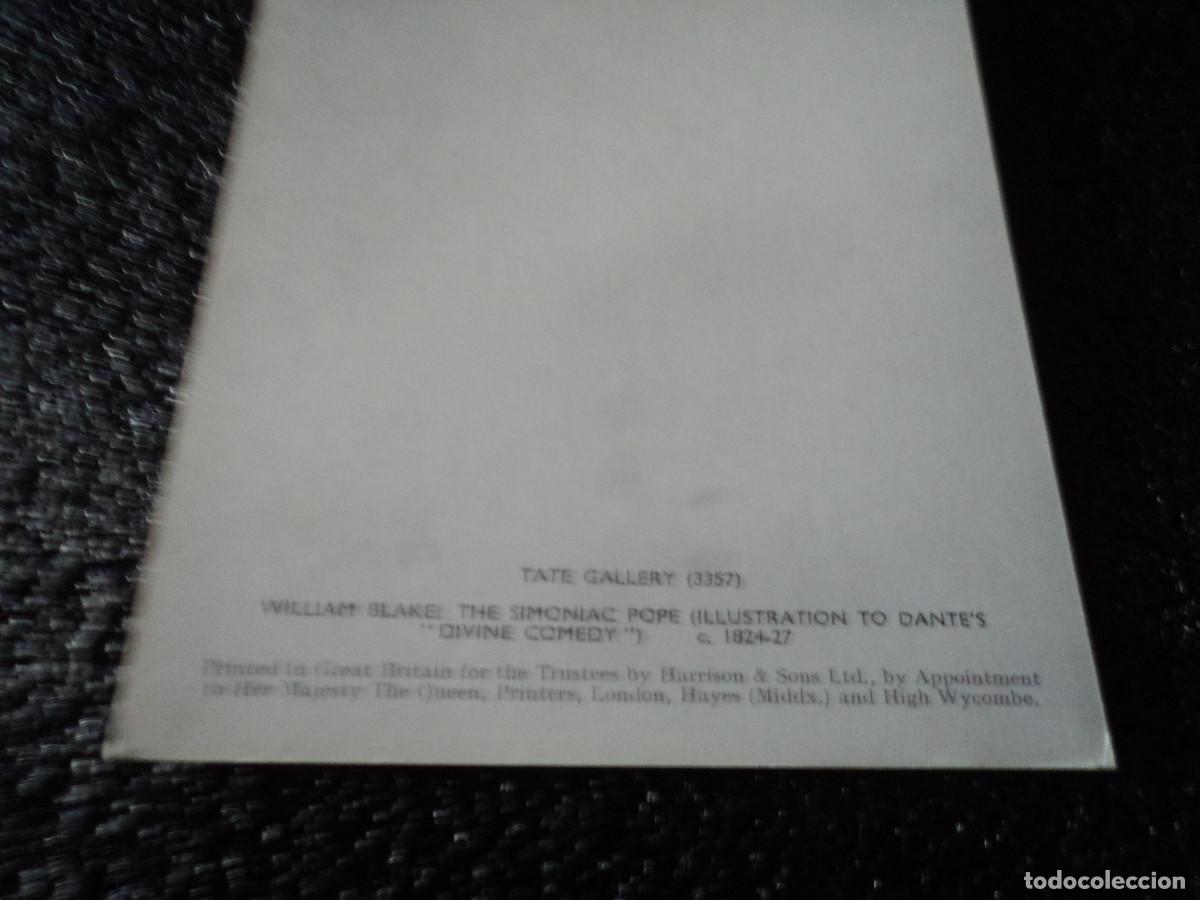Postales: Tate Gallery 3357, william blake, divine comedie - Foto 2