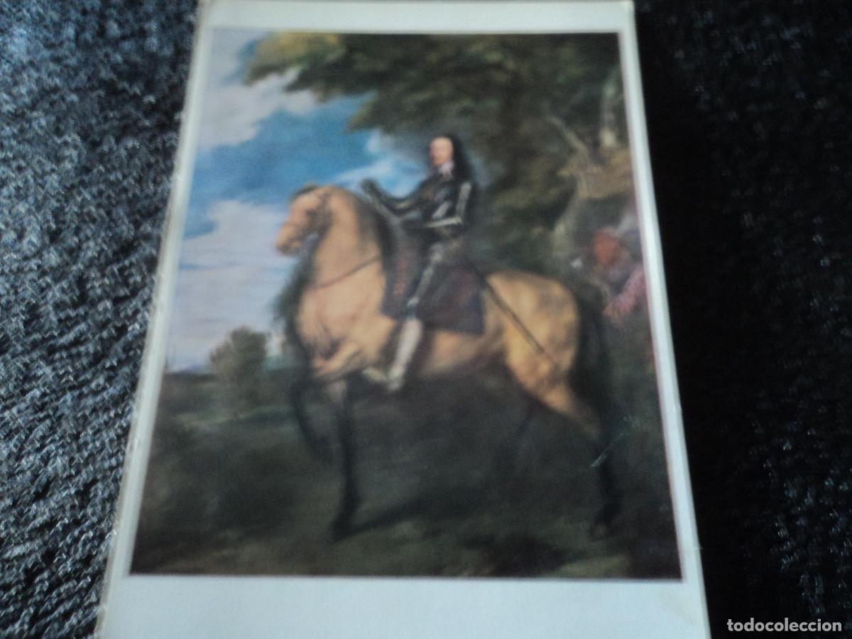 Postales: national gallery 1126, dyck, sir anthony, charles I on horseback