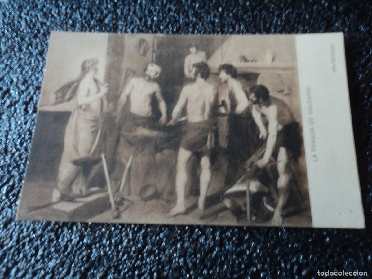 Postales: 6 velazquez, la fragua de vulcano, fototipia hauser