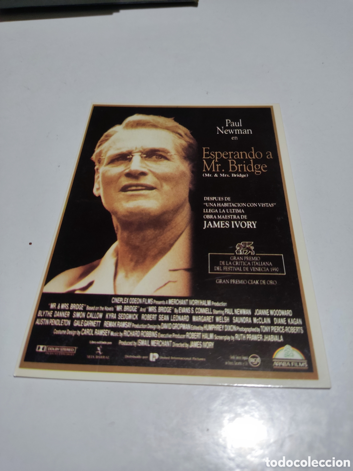 Postales: Postal cine esperando a Mr.Bridge - Foto 1
