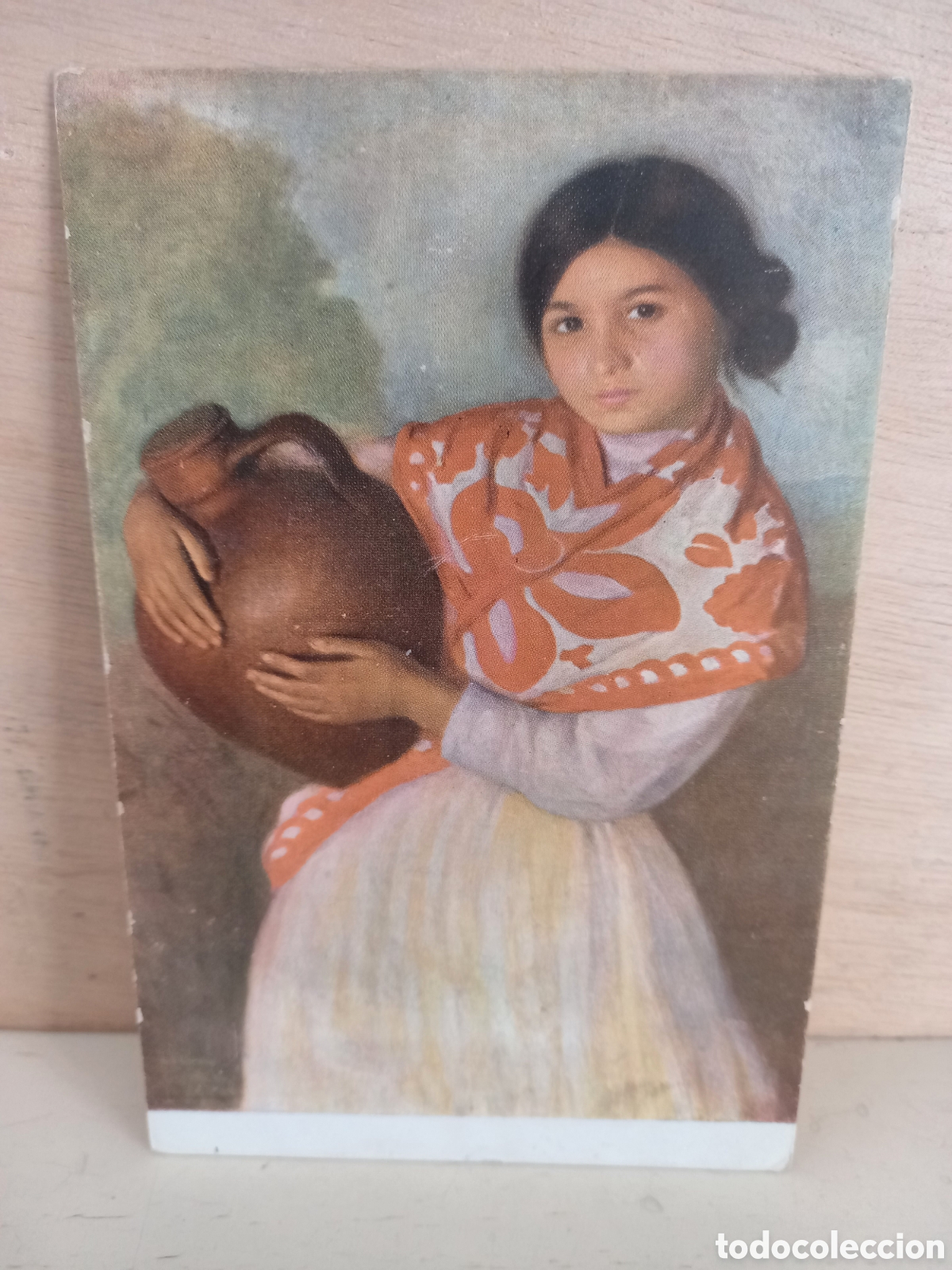 Postal DE LA FUENTE. Eugenio Hermoso