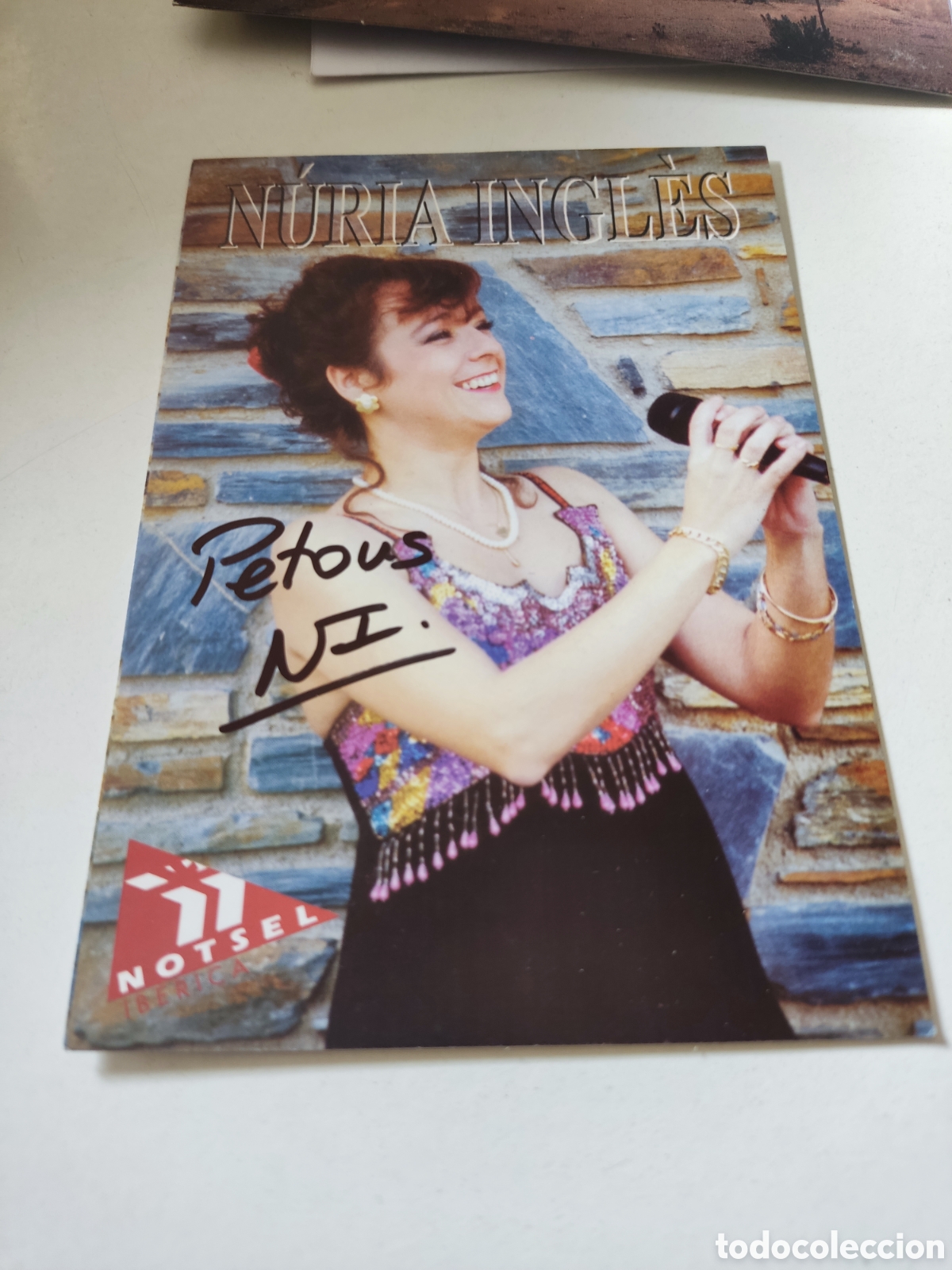 Cartes Postales: Postal Nuria ingl&eacute;s,notsel