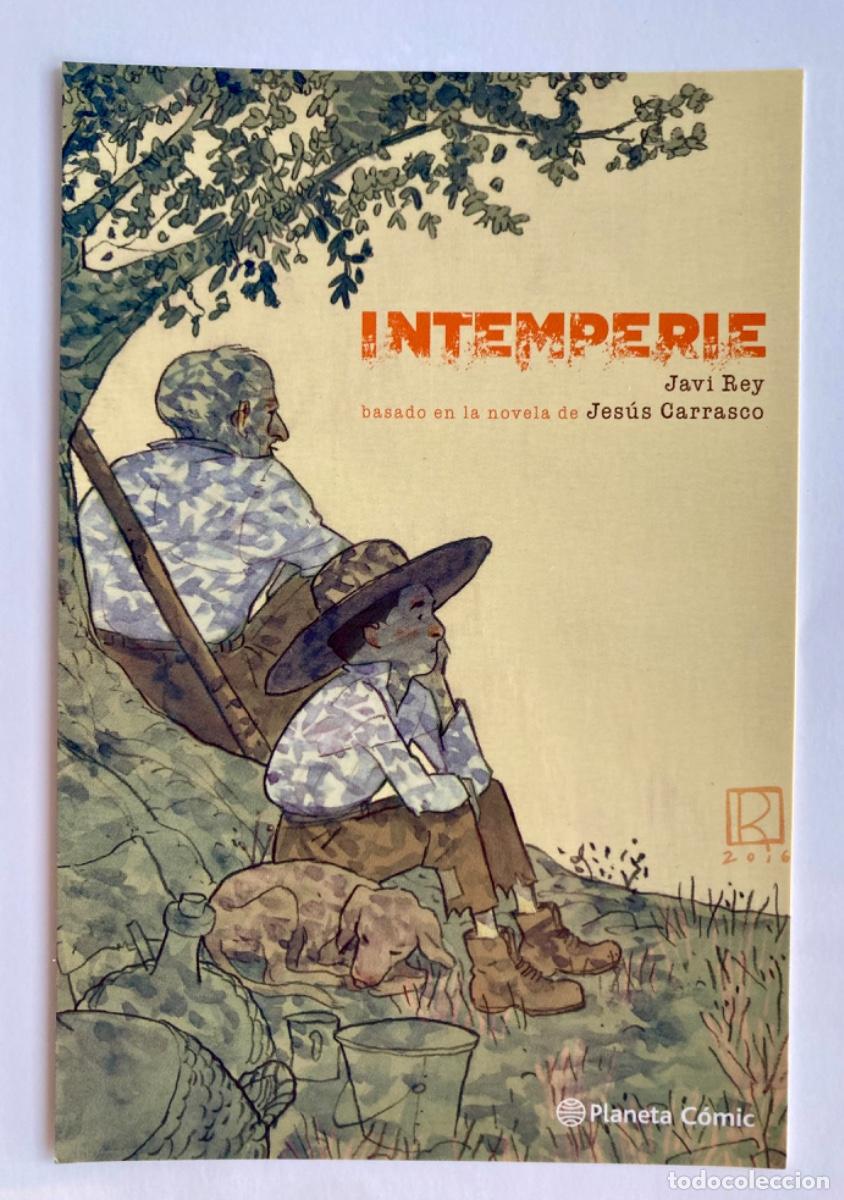 Postales: Intemperie postal Javi Rey Jes&uacute;s Carrasco C&oacute;mic - Foto 1