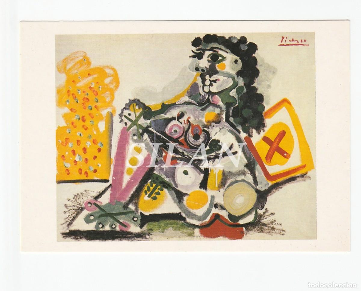 Cartoline: Postal Picasso, el cazador abstracto, impresa en Italia 1997