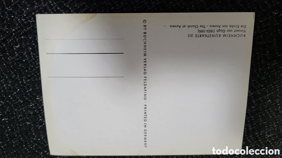 Postales: Tarjeta Postal Vincent Van Gogh - Foto 2