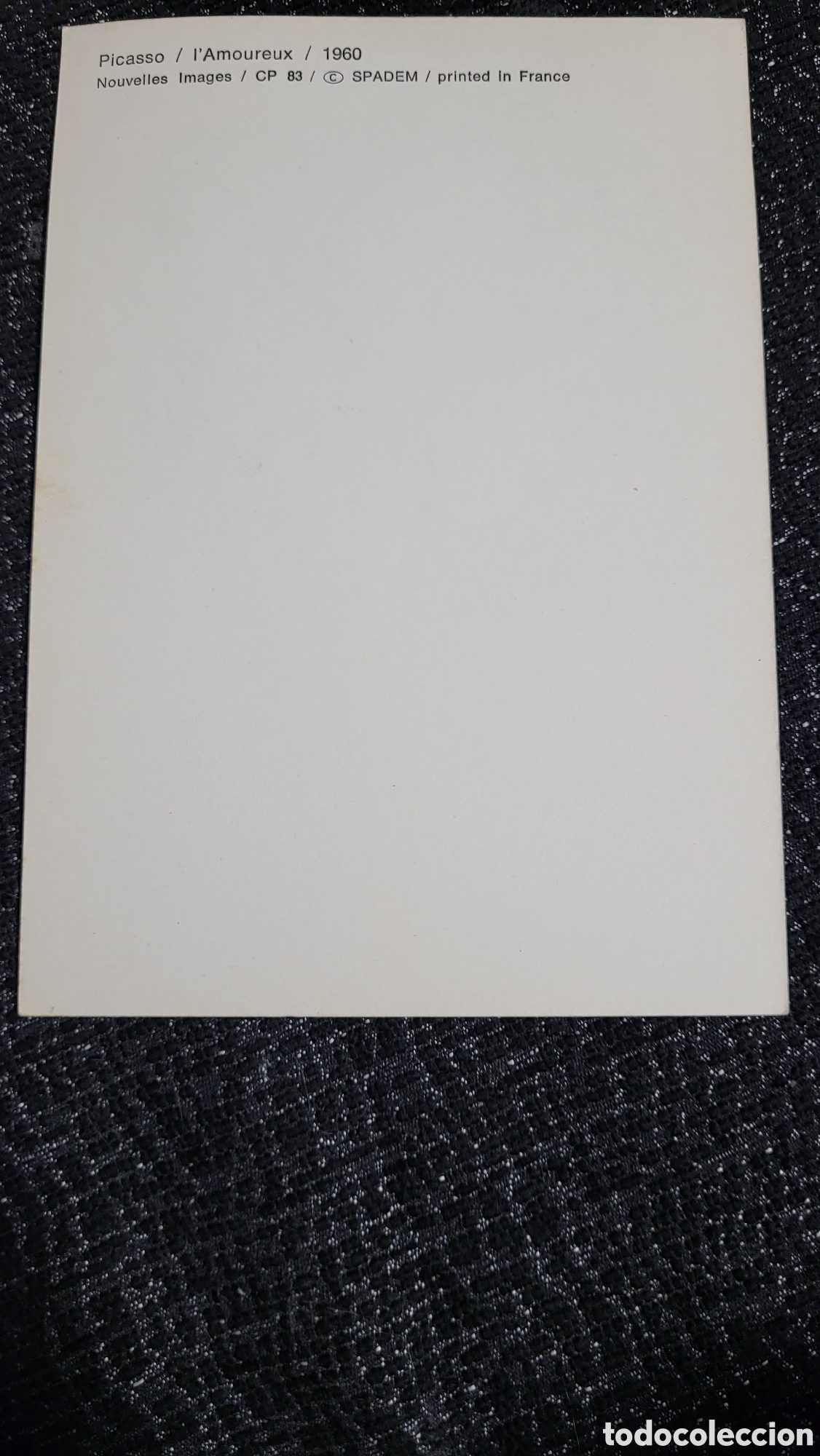 Postales: Tarjeta Postal Picasso - Foto 2