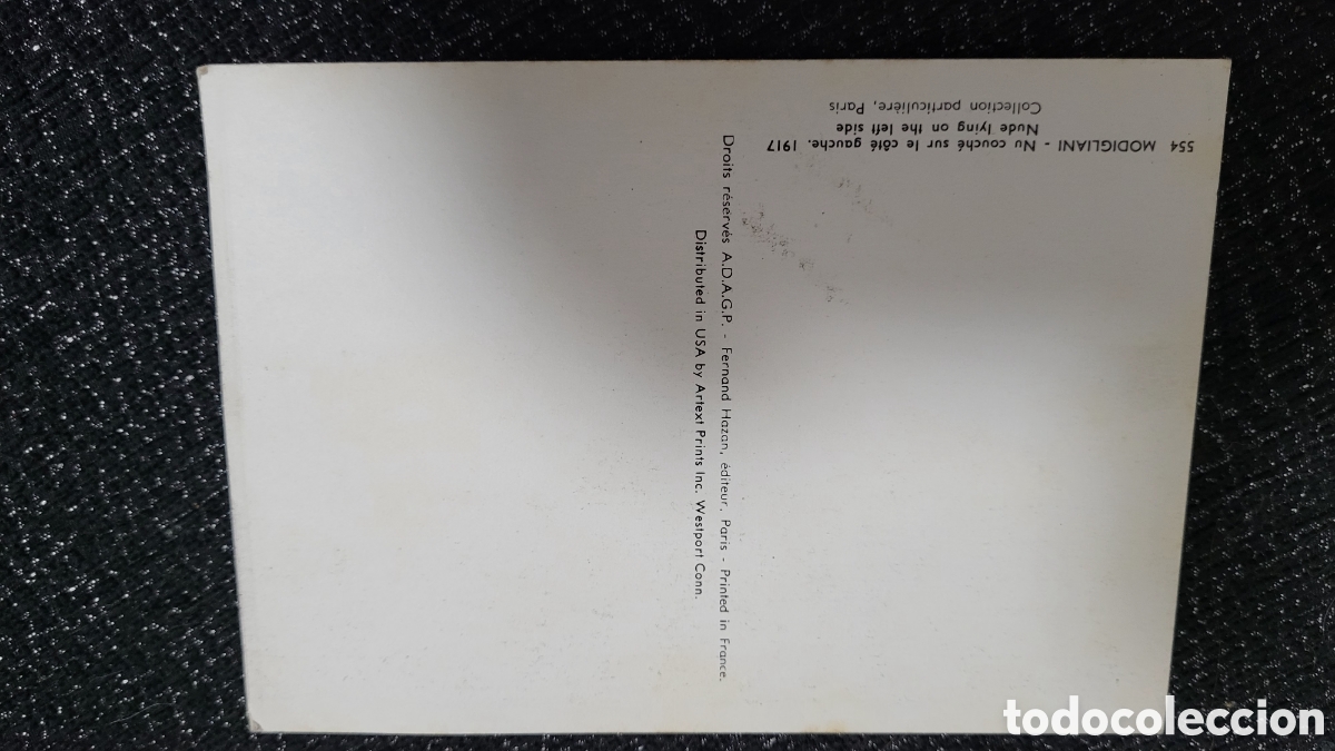 Postales: Tarjeta Postal Modigliani - Foto 2