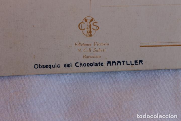 Postales: P CASAS ABARCA SEVILLA CHOCOLATE AMATLLER - Foto 3