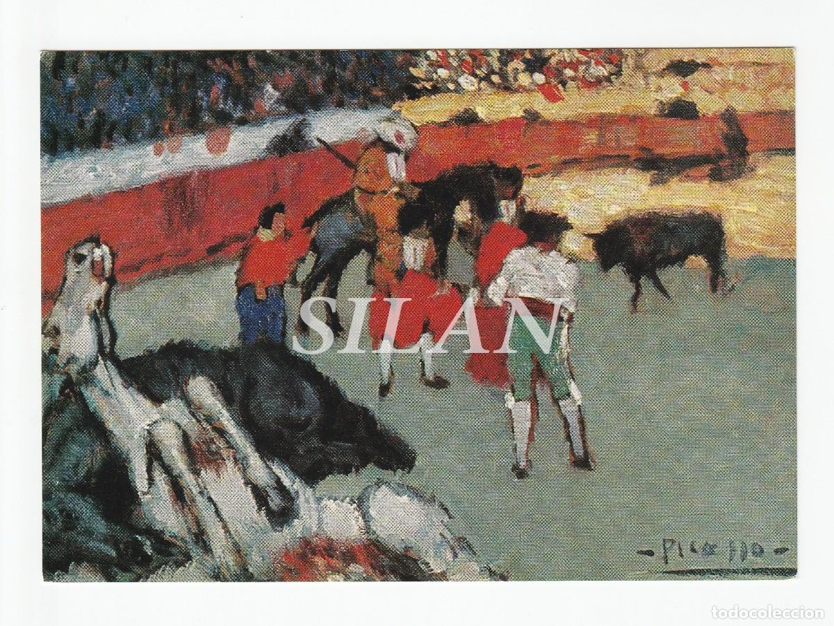 Postcards: Postal Picasso, Corrida de toros 1901, Impresa en Espa&ntilde;a 1966