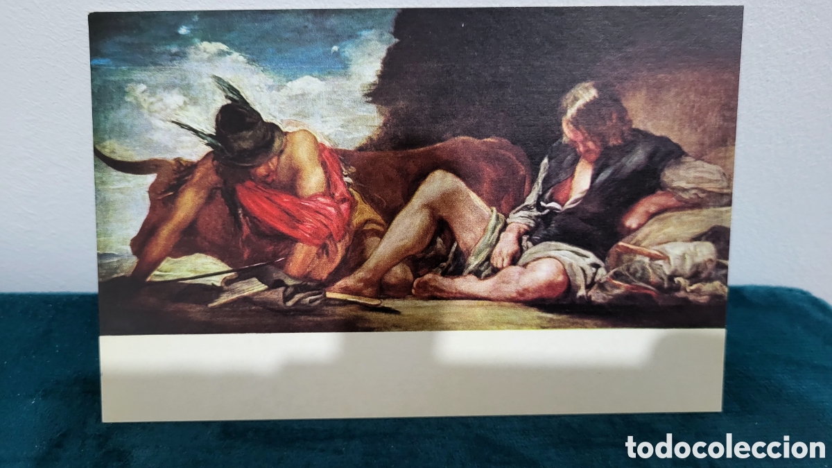 Postales: Tarjeta Postal Mercurio y Argos Velazquez