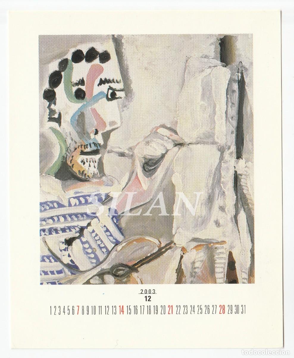 Postkarten: Postal Picasso, pintor trabajando 1965, impresa en Espa&ntilde;a 2002 Textura Ediciones
