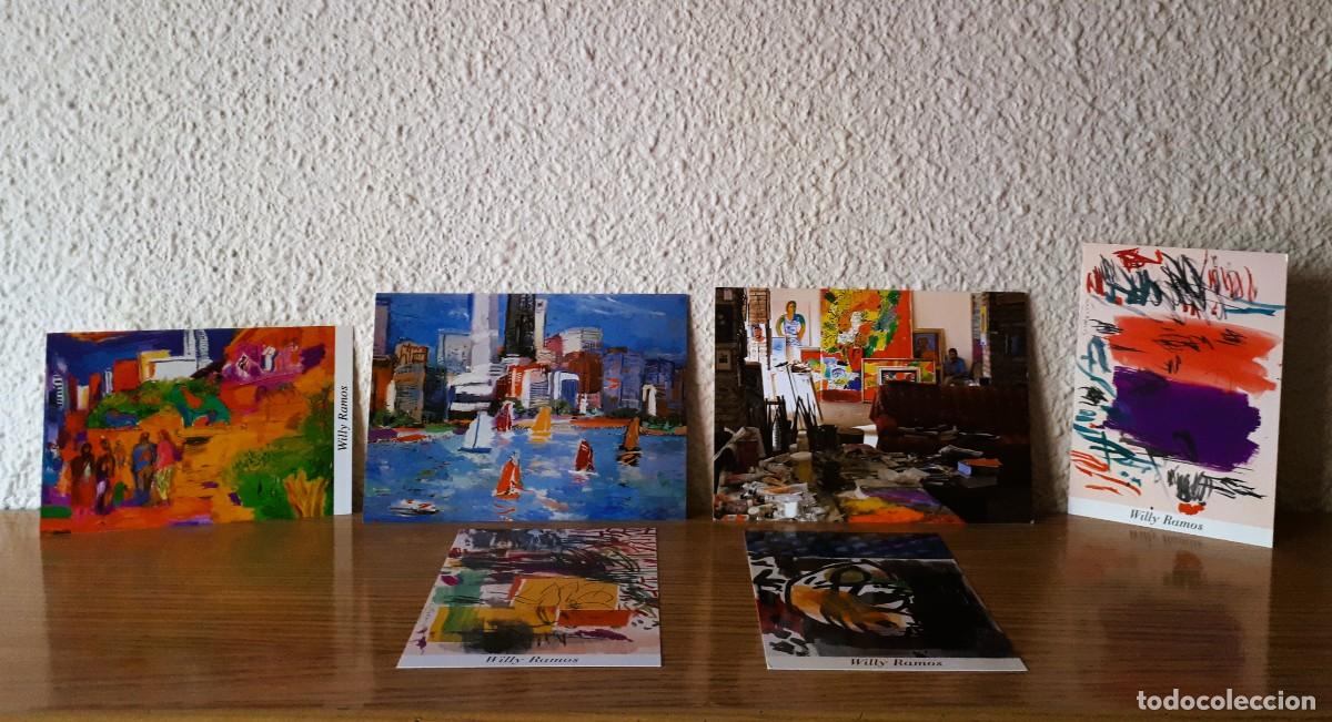 Postales: 6 Tarjetas de Invitacion de Willy Ramos - Foto 1