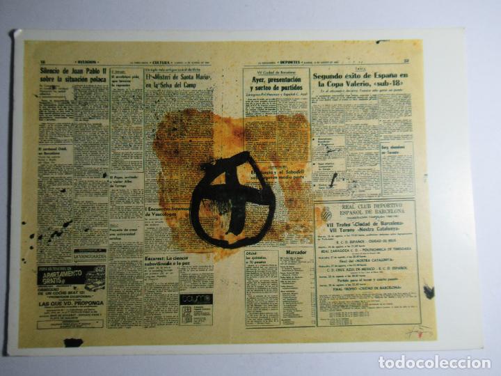 Postales: Antoni T&agrave;pies - Foto 1