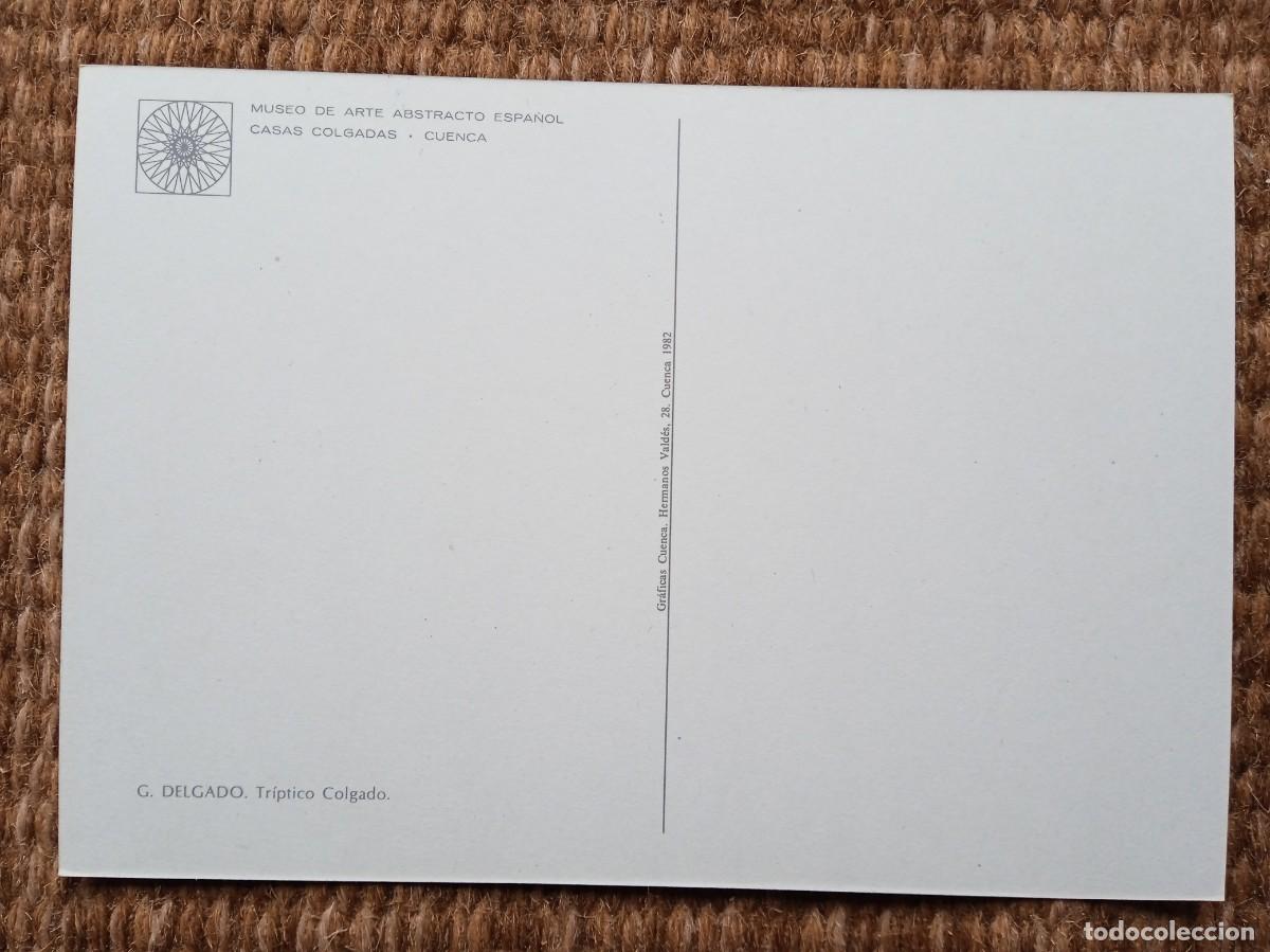 Postales: DELGADO - TRIPTICO - MUSEO ARTE ABSTRACTO ESPA&Ntilde;OL - CUENCA - Foto 2