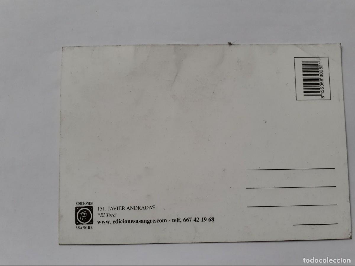 Postales: POSTAL - JAVIER ANDRADA EL TORO - ED. ASANGRE - Foto 2