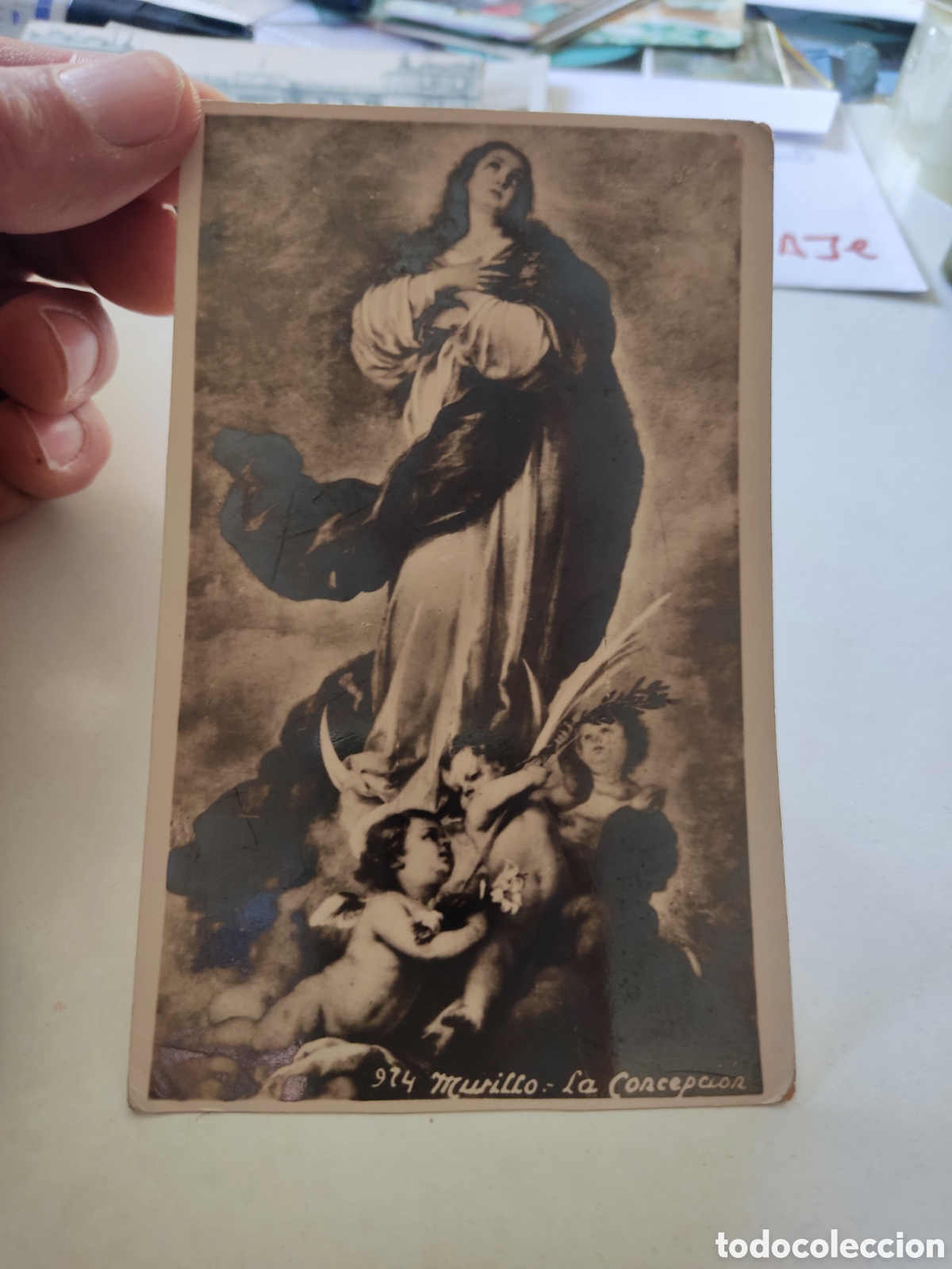 Postales: Postal antigua Arte La concepci&oacute;n, Murillo - Foto 1